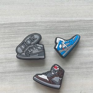 Jordan 1 themed croc charms package